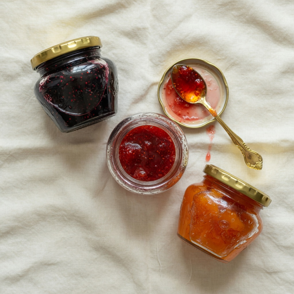 Demonstration pantry jars